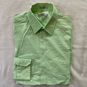 Men’s Express Slim Fitted 1MX Dress Shirt